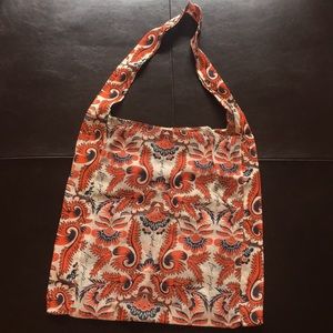 Free People Bags - Free People Orange and White Print Tote Free People Bags - Free People Orange and White Print Tote
